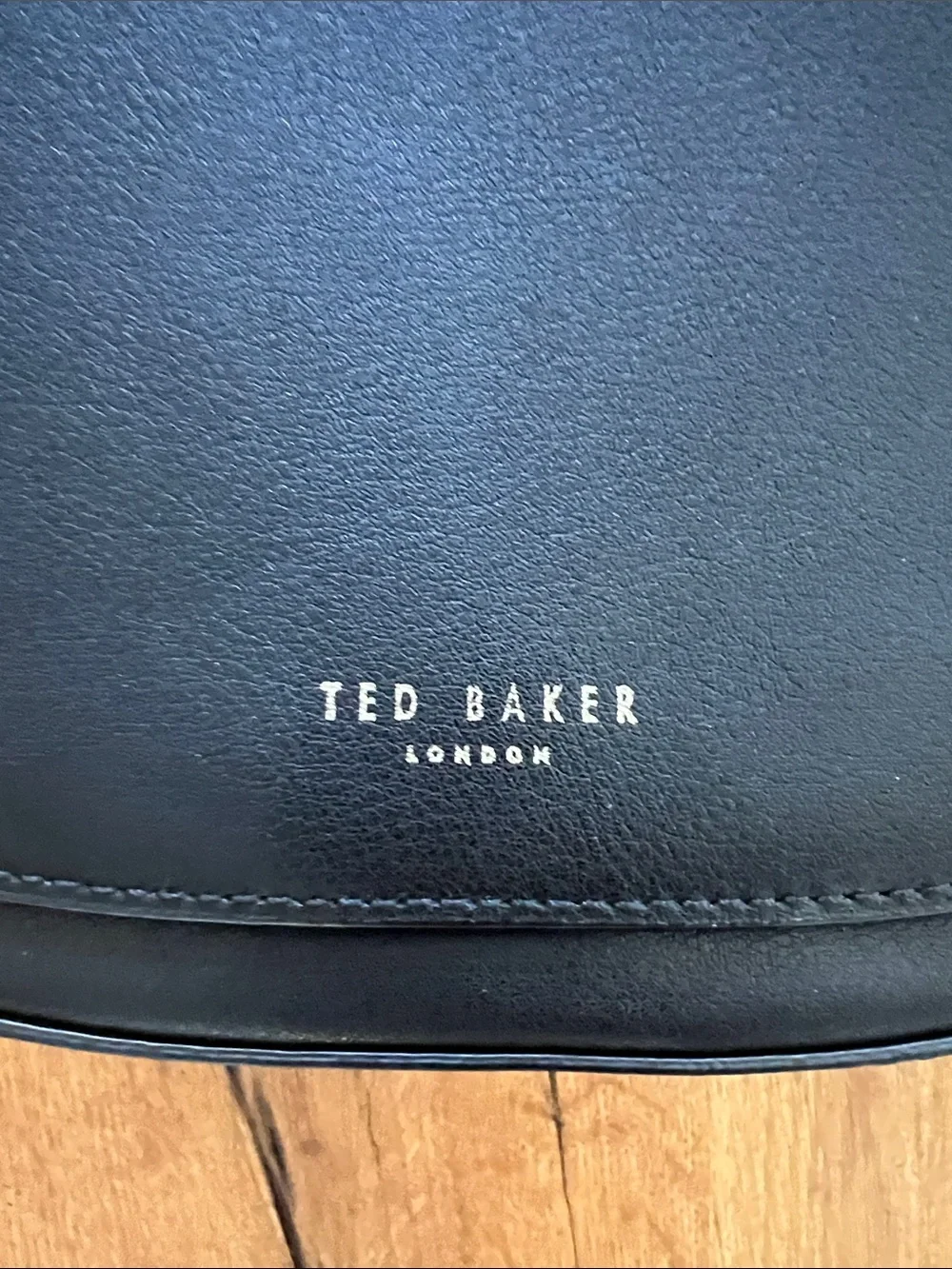Ted Baker Leather and Suede Saddle bag